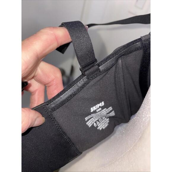 NEW Skims Fits Everybody Underwired T-Shirt Demi Bra Black Size 32DDD NWT - Picture 5 of 7